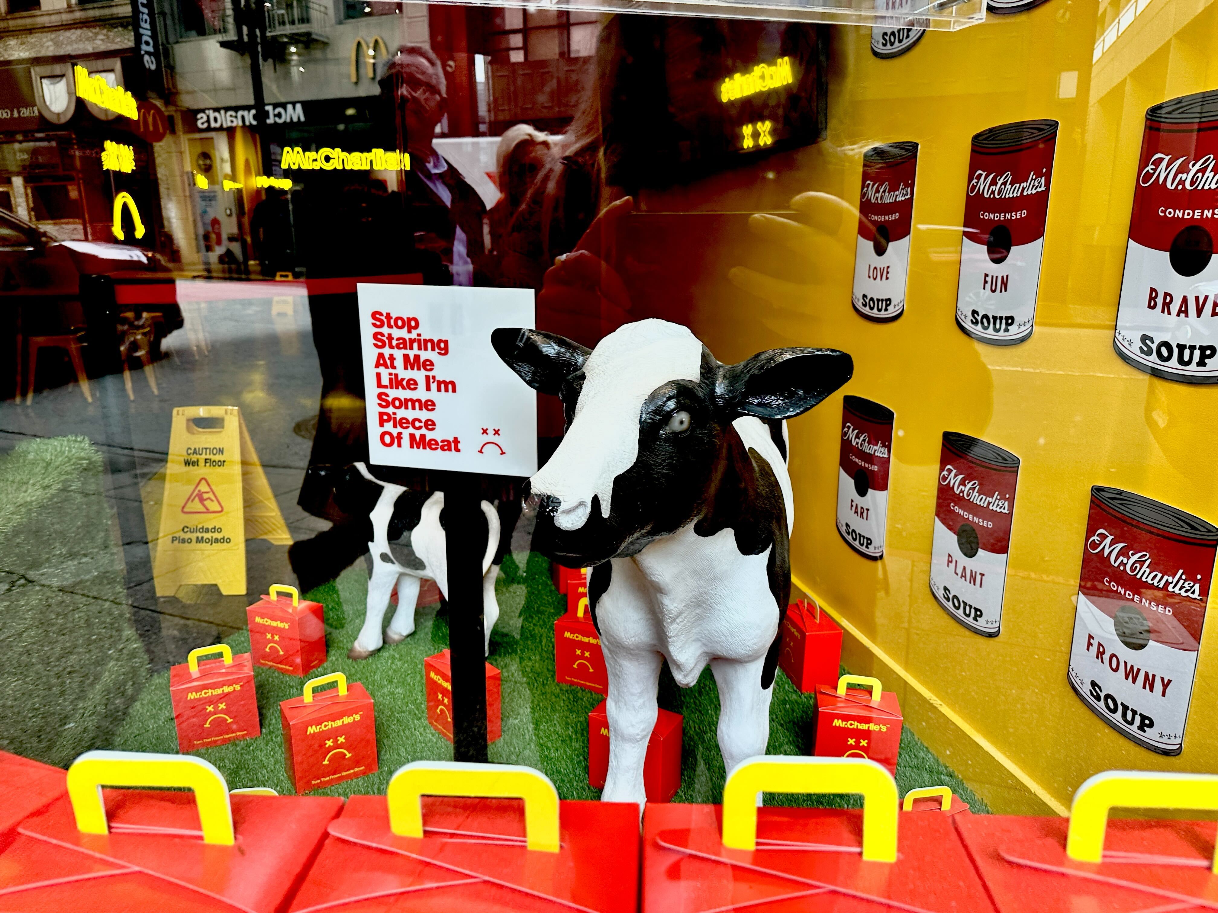 mr charlie's vegan mcdonalds