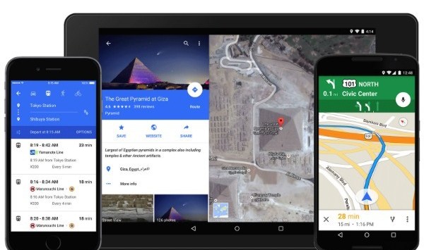 Google’s Material rollout continues with new Google Maps app, including Uber integration