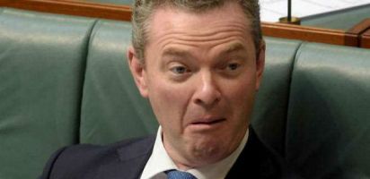 Just kidding?: Christopher Pyne bleats a retreat over goat’s cheese jibe