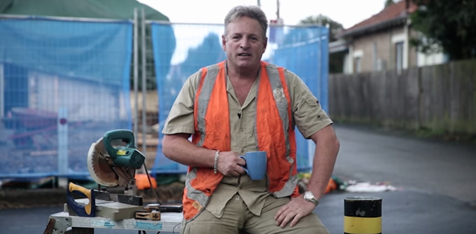 Fake tradie ad