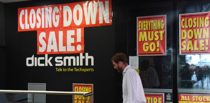 Dick Smith closing down sale