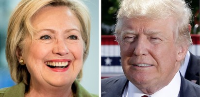 Hillary Clinton and Donald Trump US election 2016