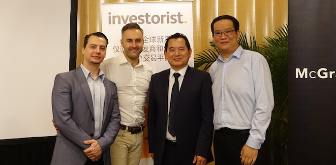 Jon Ellis Investorist event China