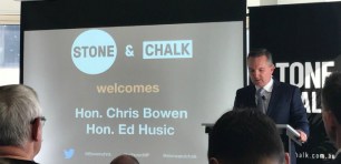 Chris Bowen at Stone & Chalk