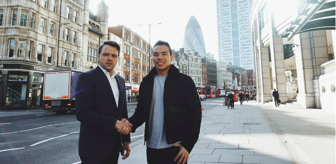 Janders Dean founder Justin North and Law Advisor founder Brennan Ong