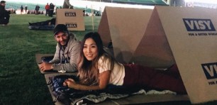 Jane Lu at CEO Sleepout