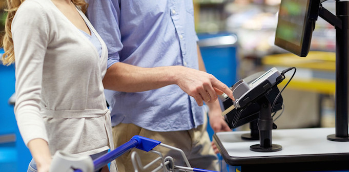 self-serve checkouts