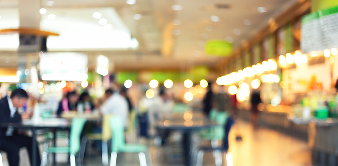 food retailers in a shopping centre