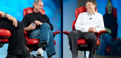 Steve Jobs and Bill Gates leadership