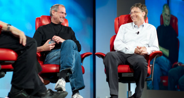 Steve Jobs and Bill Gates leadership