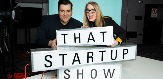 That Startup Show founders Ahmed Salama and Anna Reeves