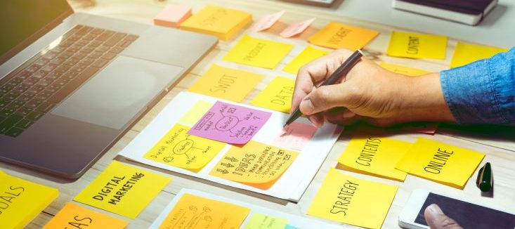 postit-strategy long-term strategy