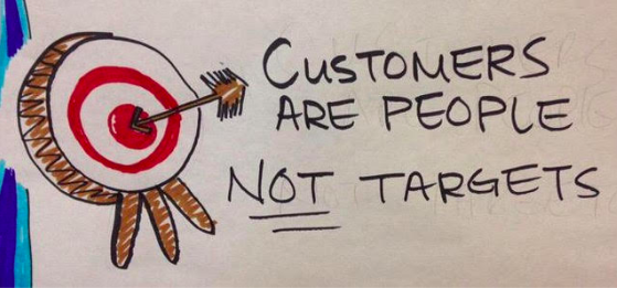 customers not targets