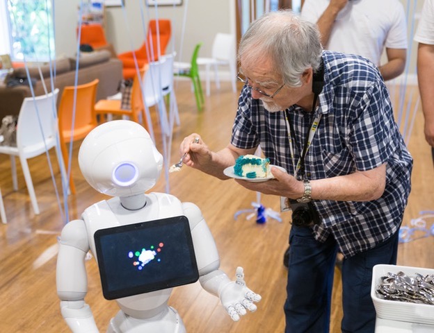 Pepper at Conpago Launch Party