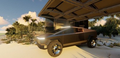 Cybertruck carport