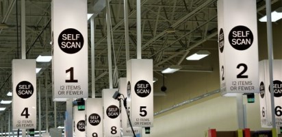 Supermarkets trial self-surveillance system.