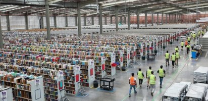 Amazon-fulfillment-centre-Dandenong burnout