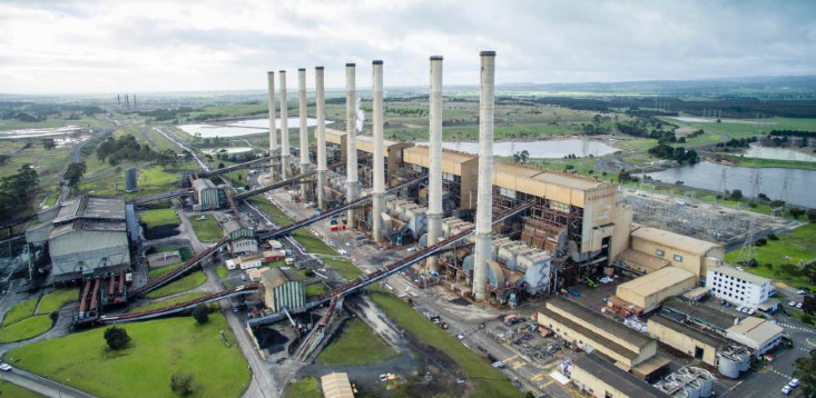 Hazelwood coal-fired power station in Gippsland