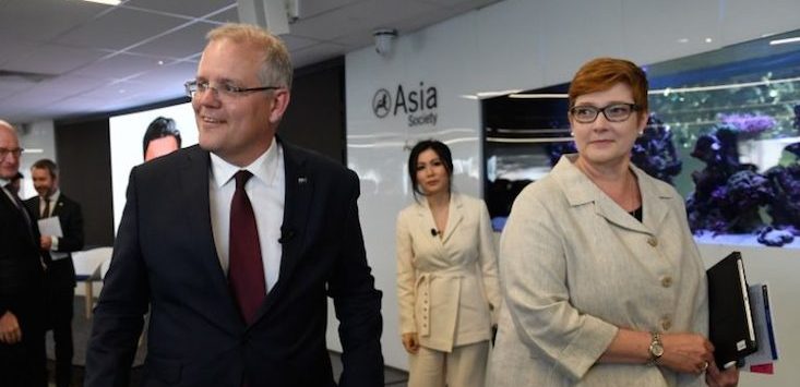 Scott Morrison Marise Payne