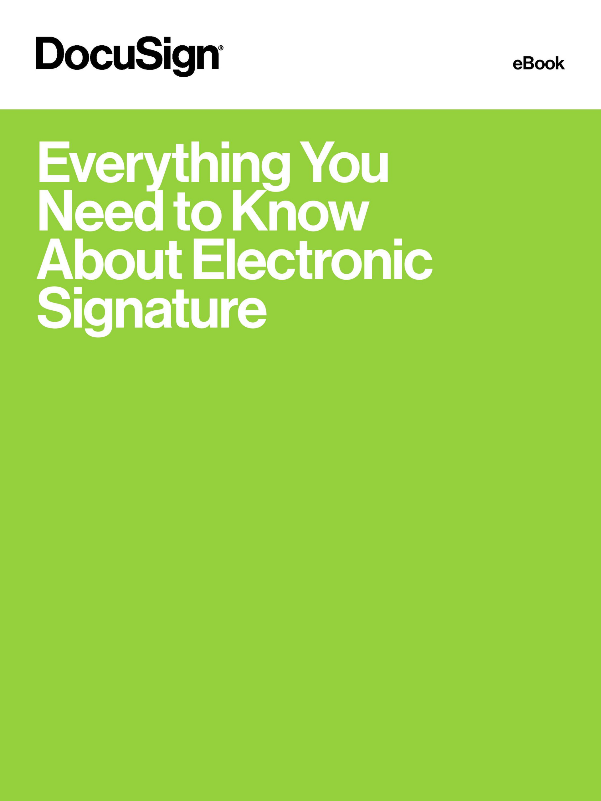 electronic signature