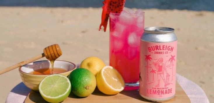 Burleigh Drinks Co lemonade