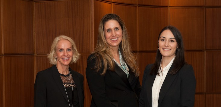 Principal Jeannie Joughin, Head of Marketing and Communications Carolyn Mller, and Investment Director Justine Carzino. Image: supplied.