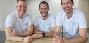 Canopy Study founders from left to right: Andre Avedissian, Founder & CFO/COO, Ethan Catzel, Founder & CTO, Dean Mikan, Founder & CEO