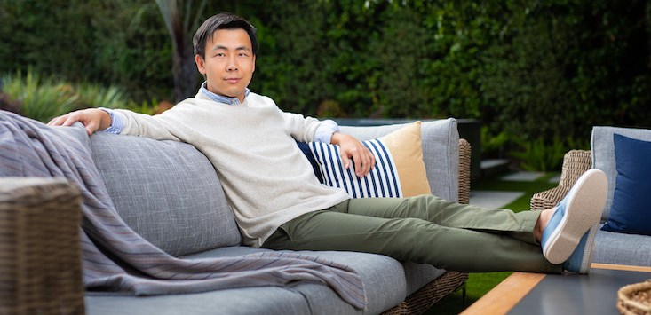 Co-founder and Chief Executive of furniture company Outer, Jiake Liu.