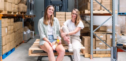 Pleasant state co-founders Sian Murray (left) and Ami Bateman