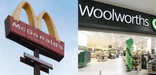 McDonalds Woolworths