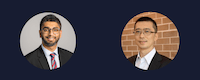 Geniepay founders ajid Bokhari and Eric Ding headshots