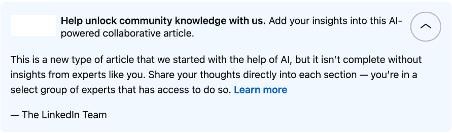 linkedin AI