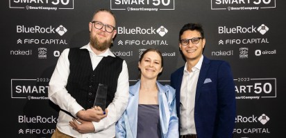 StudioHawk winners accept Smart50 Award